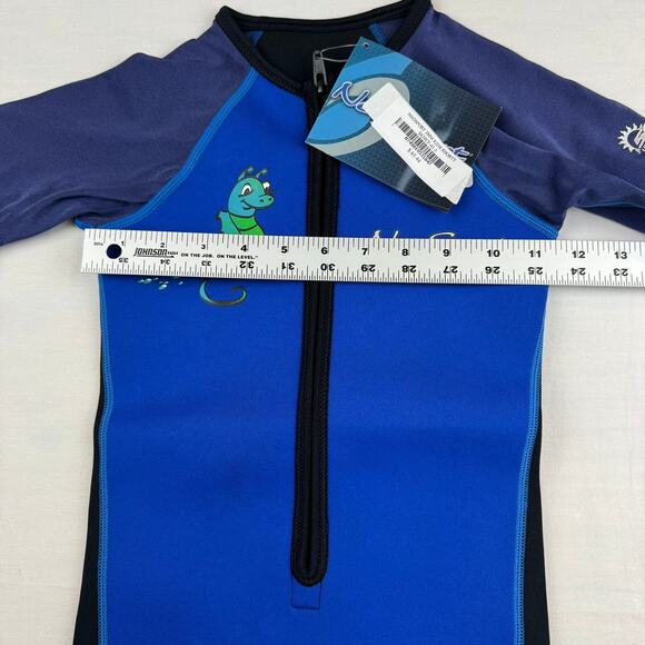 Neosport Kids 2MM Wetsuit Shorty - Size 3 - New - Picture 4 of 5